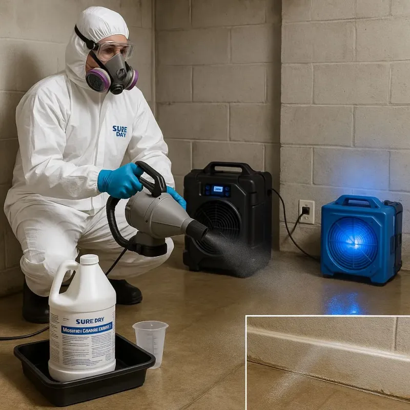 Sanitization and Odor Removal process in Glen Head, NY
