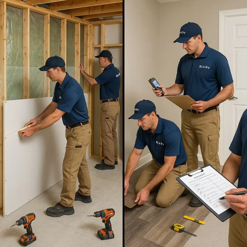 Repairs and Reconstruction process in Glen Head, NY